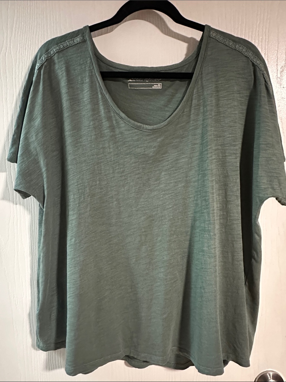 Eddie Bauer Women's Scoop Neck Tee - Sage